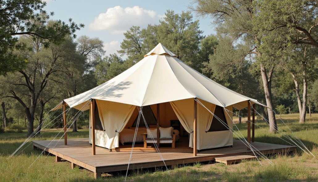 Selección Estratégica del Terreno para Hoteles de Cabañas y Glamping Rentables