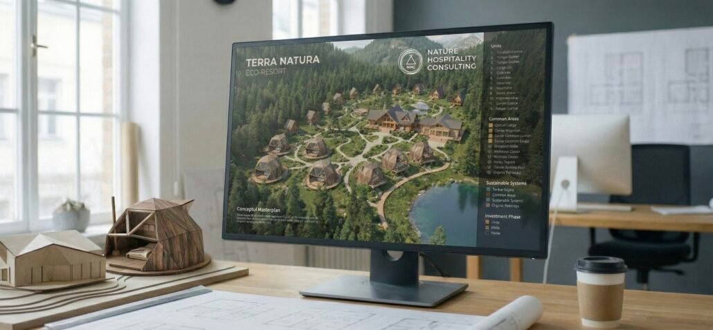 Servicios de consultoria hotelera de naturaleza ecoresort retiro glampinga