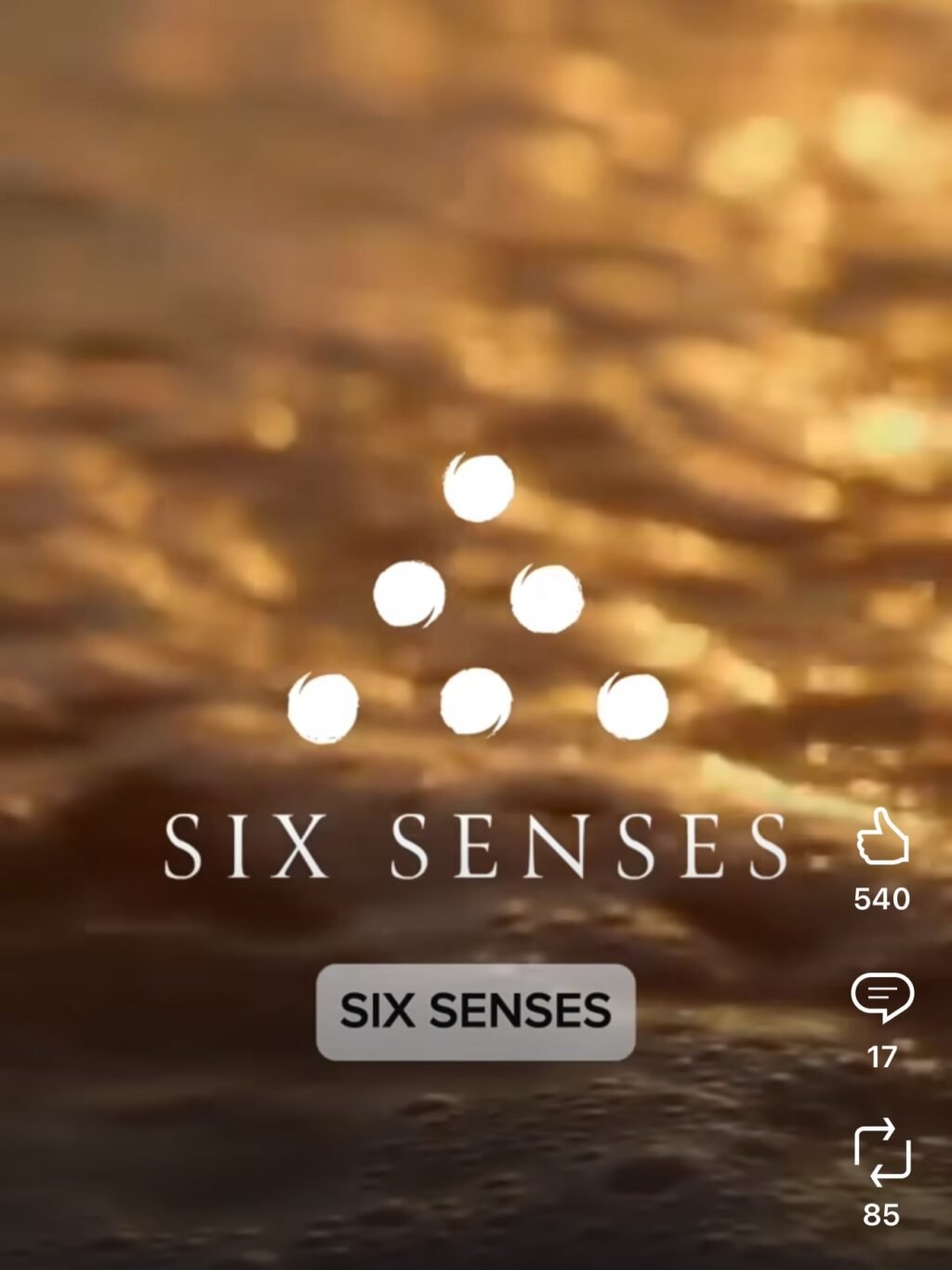 Instagram post from naturehospitality. This post is in position 1.