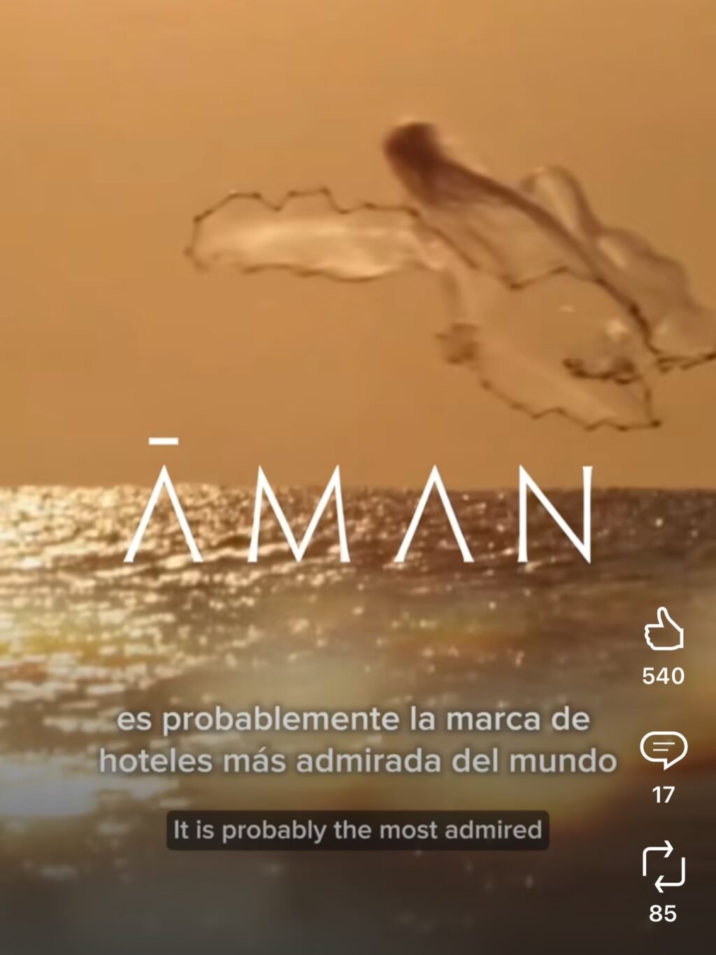 Instagram post from naturehospitality. This post is in position 2.